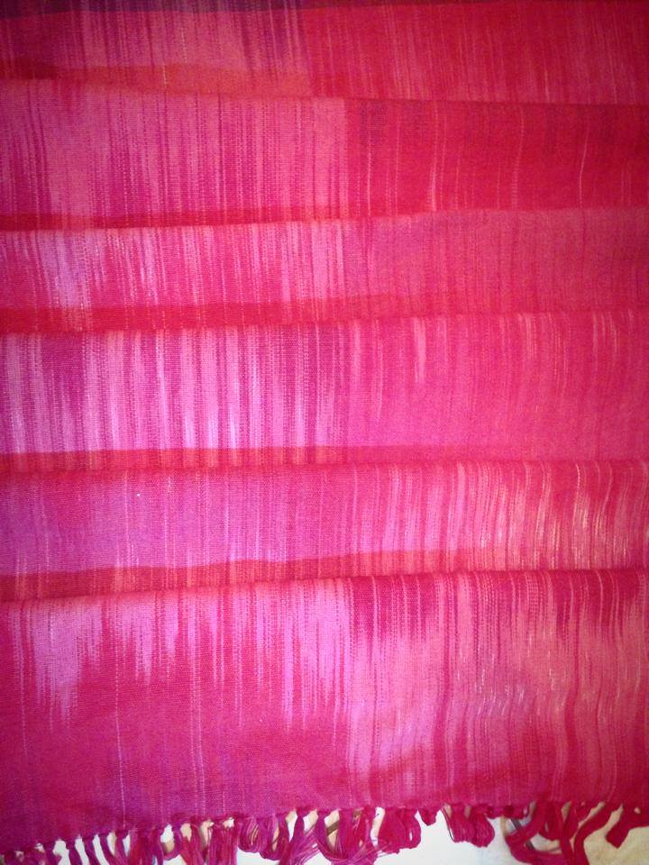 LUZ Handwovens stripe Rose Patch Wrap  Image