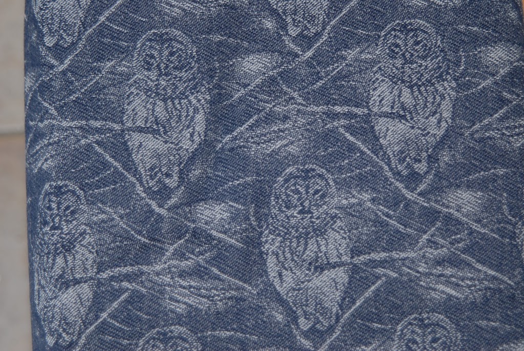 Didymos Owls night blue Eulen nachtblau mustertuch  Image