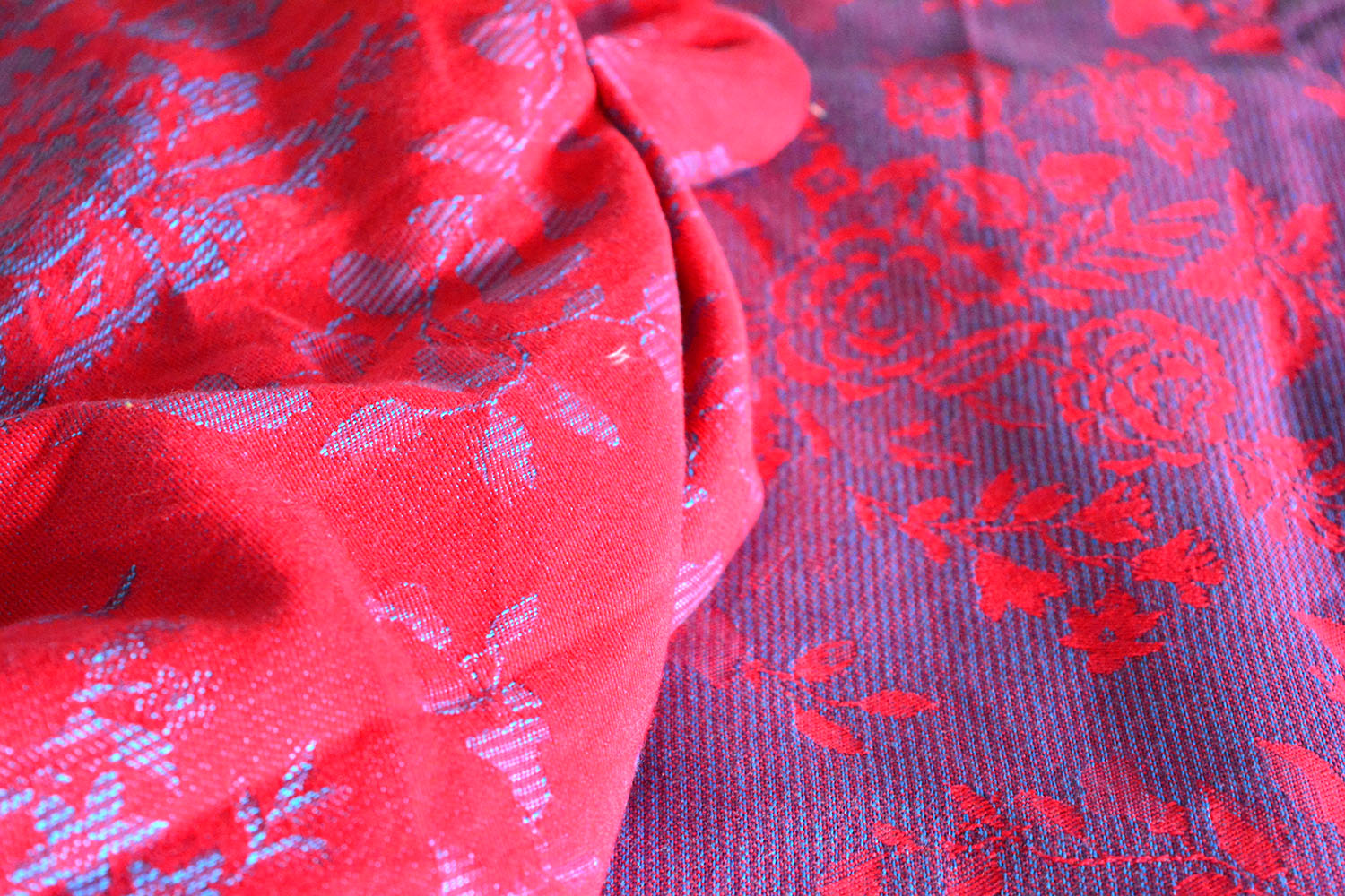 Luluna Slings FIORELLA RED SKY Wrap (viscose) Image