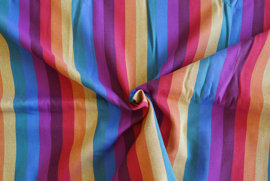 Tragetuch Easycare stripe Mini Rainbow *peaceful purple*   Image