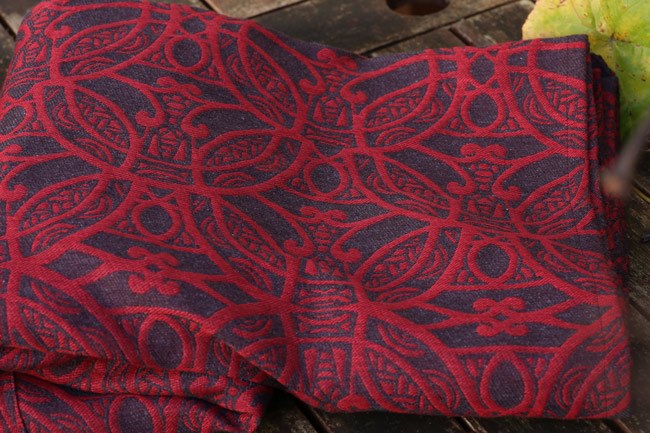 Solnce Whenua Onemata Wrap (linen, bourette silk, cashmere, mulberry silk) Image