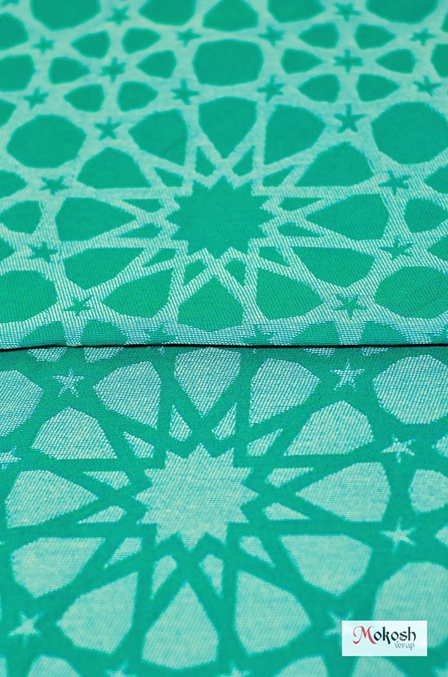 Mokosh-wrap Girih Ice Mint Wrap (silk, linen) Image