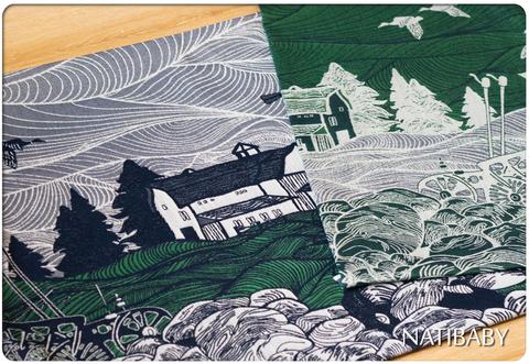 Natibaby Homestead Green  Wrap (wool) Image