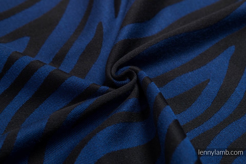 Lenny Lamb Zebra Black & Navy Blue Wrap  Image