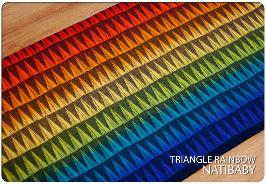 Tragetuch Natibaby Triangles TRIANGLE RAINBOW (Hanf) Image