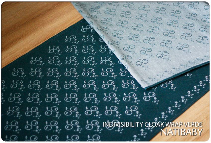 Natibaby Indivisibility Cloak VERDE Wrap (silk) Image