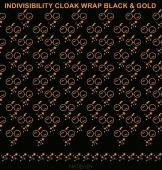 Natibaby  Indivisibility Cloak Wrap Black & Gold  Image
