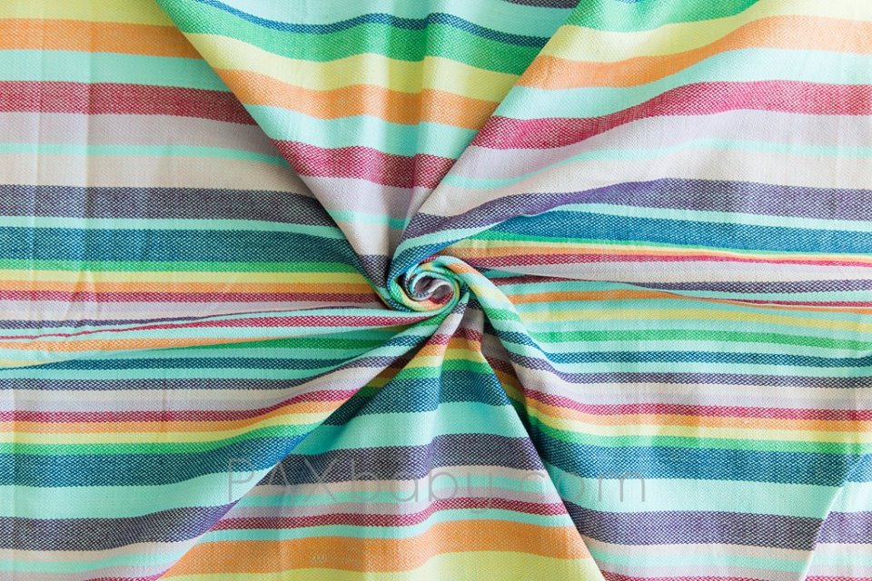 Girasol small stripe Mathilda's Rainbow Tinte Azul Wrap  Image