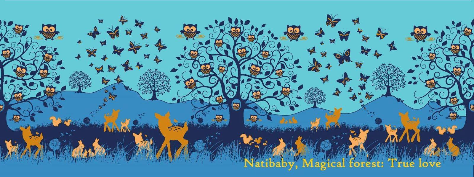 Tragetuch Natibaby Magical Forest True Love (Wolle) Image