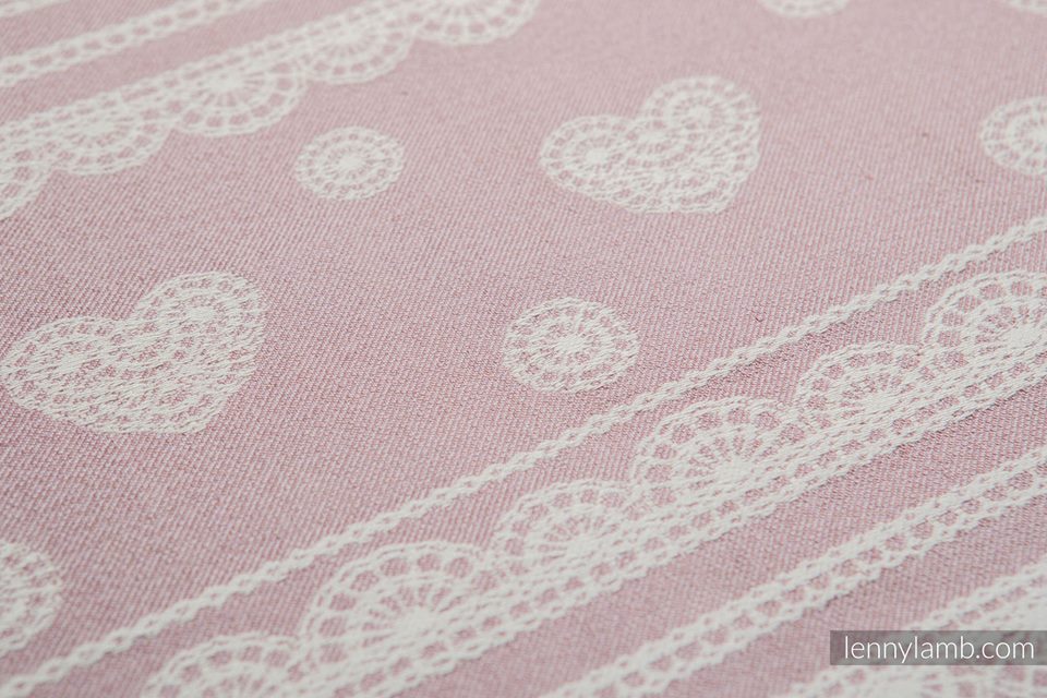 Lenny Lamb Powder Pink Lace Wrap (linen, tussah) Image