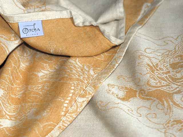 Oscha Shui Long Celandine Wrap (tussah, linen) Image