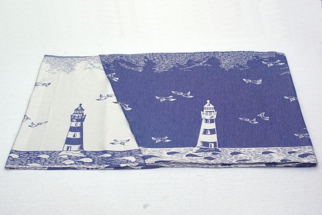 Tragetuch ŠaNaMi lighthouse Maják tmavě modrý  Image