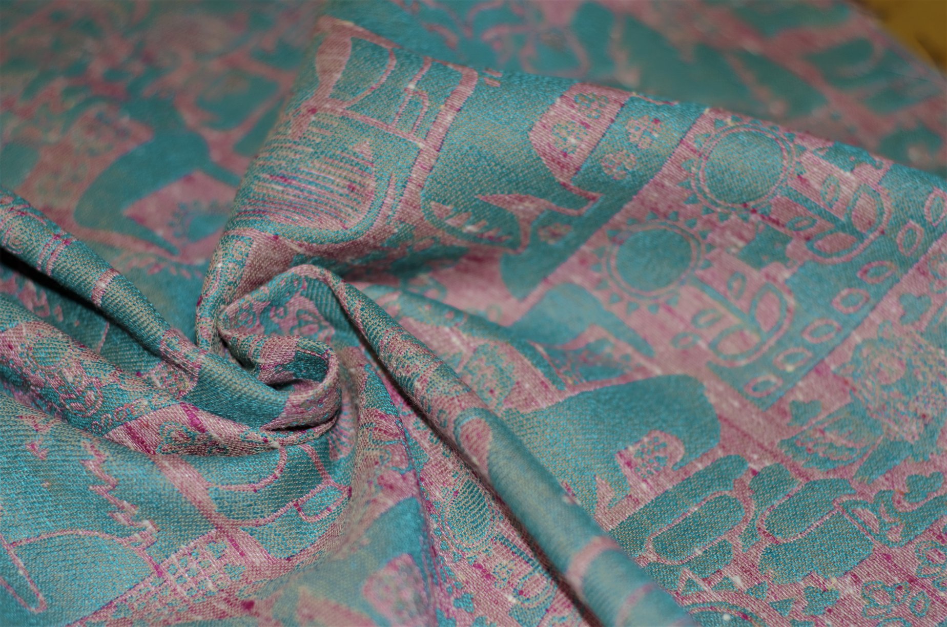Coco-N Babywearing fashion Scandinavia Dawn Wrap (linen, tussah) Image