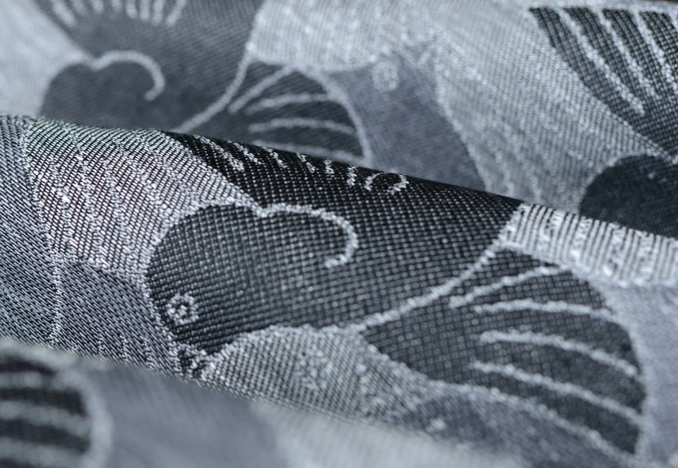Artipoppe Three Birds Monochrome Wrap (linen, hemp) Image