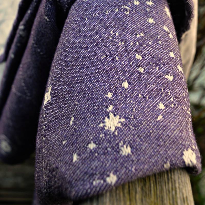 Tragetuch Firespiral Slings Nebula Frost Starmap (lambs wool) Image