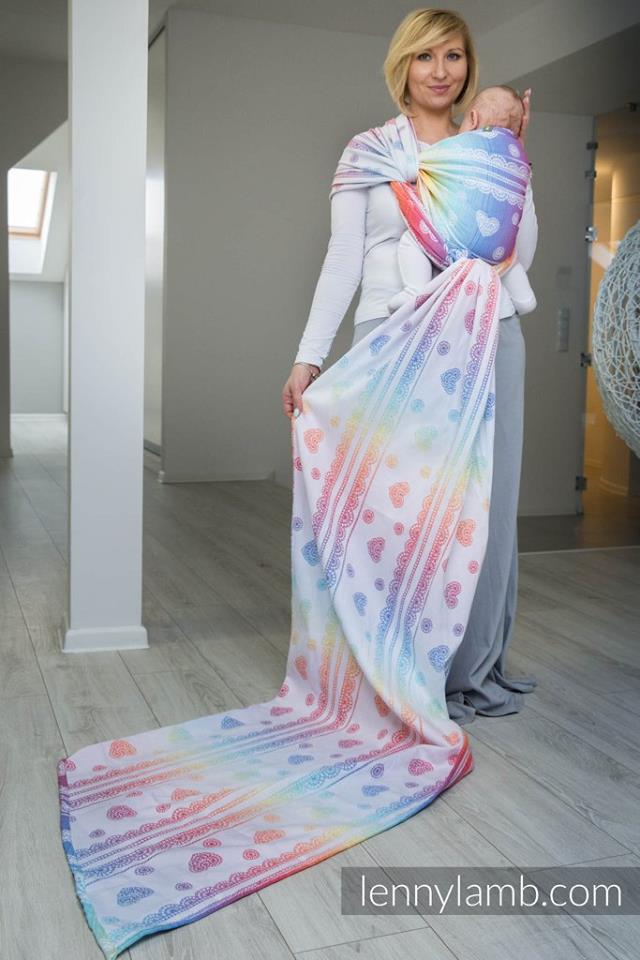 Lenny Lamb Rainbow Lace Wrap  Image