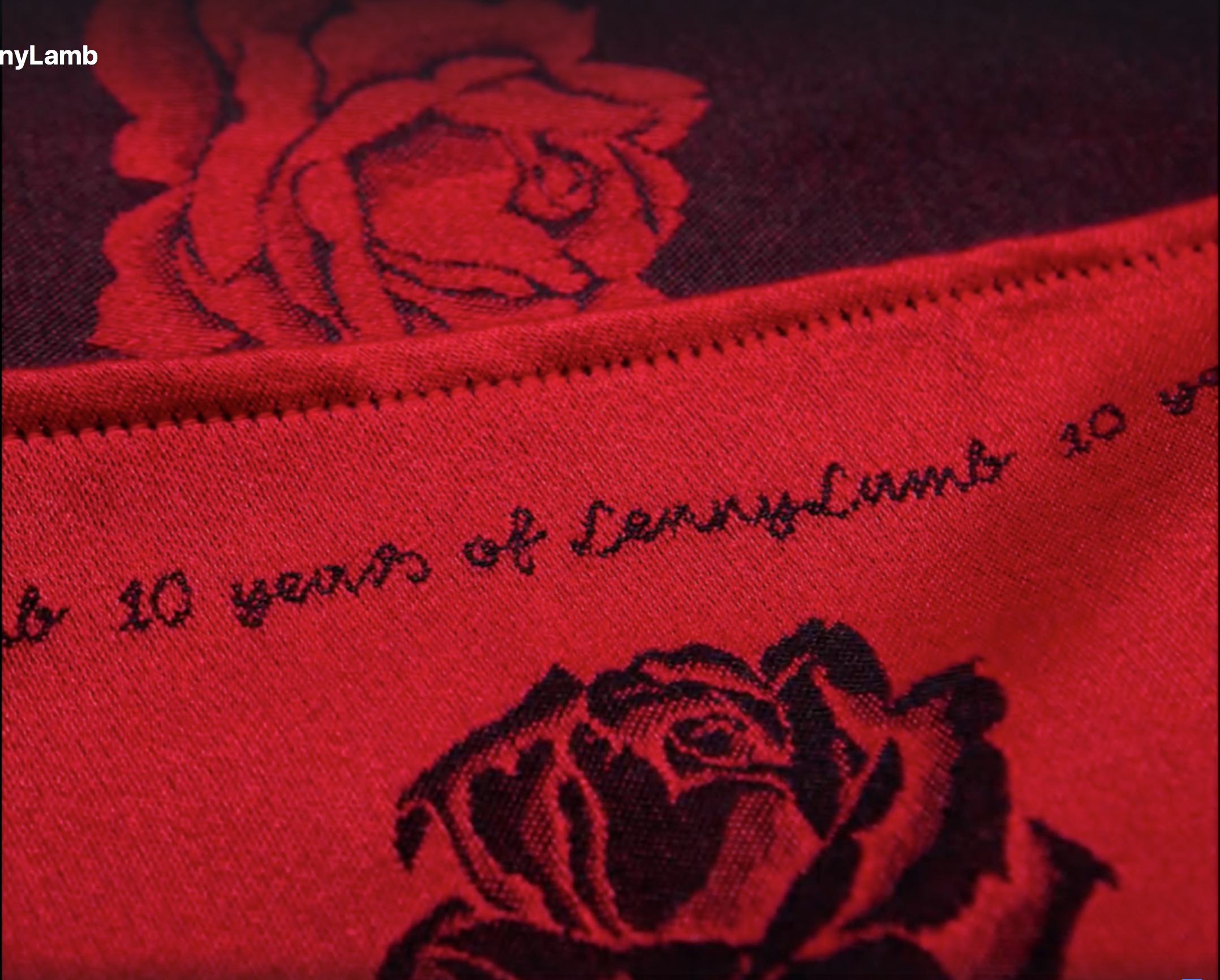 Tragetuch Lenny Lamb Rose 10 years of LennyLamb (merino, Kaschmir, mulberry silk) Image