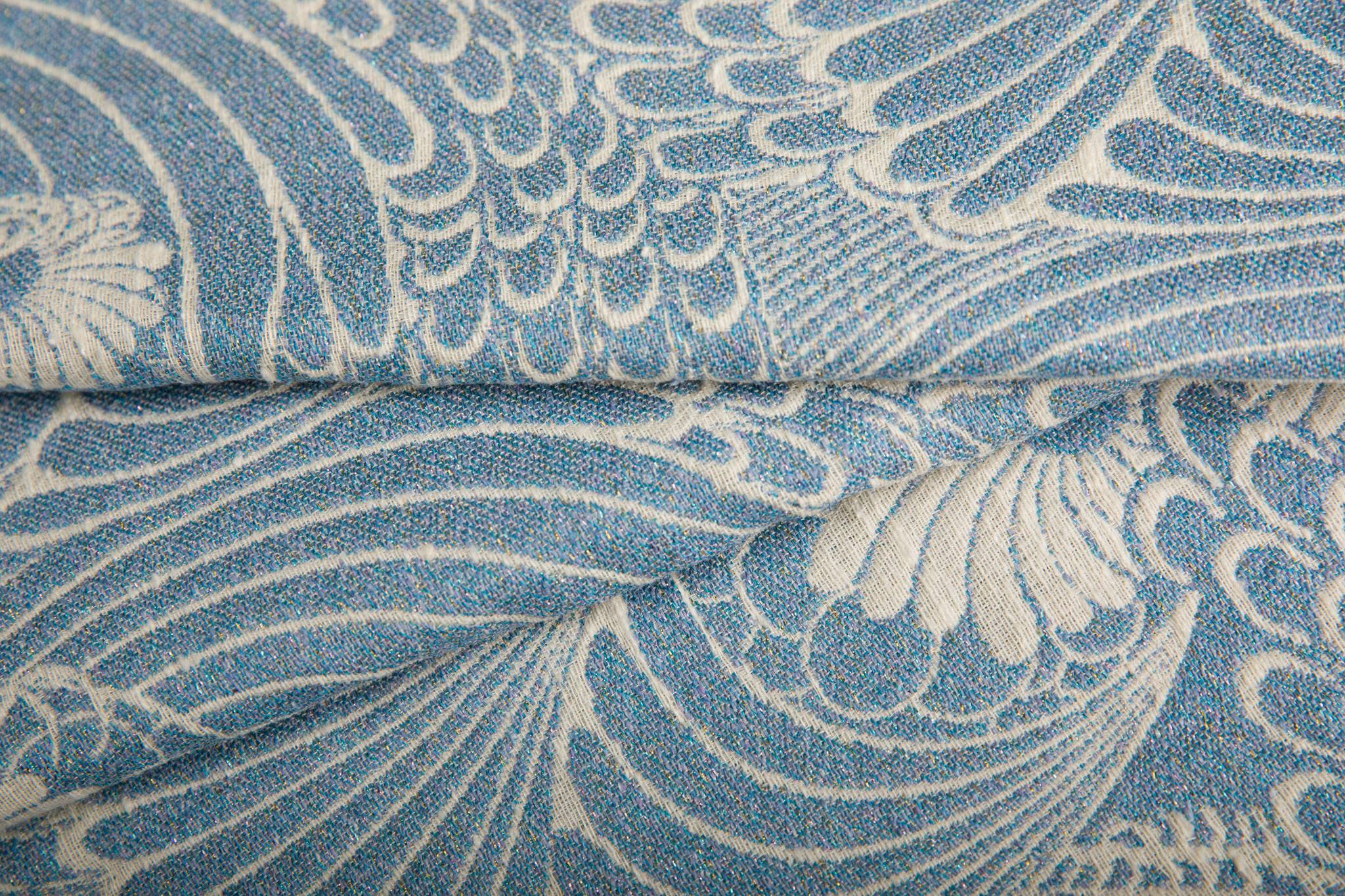 Linuschka Owls Engelen Wrap (tussah, japanese silk, sparkles) Image