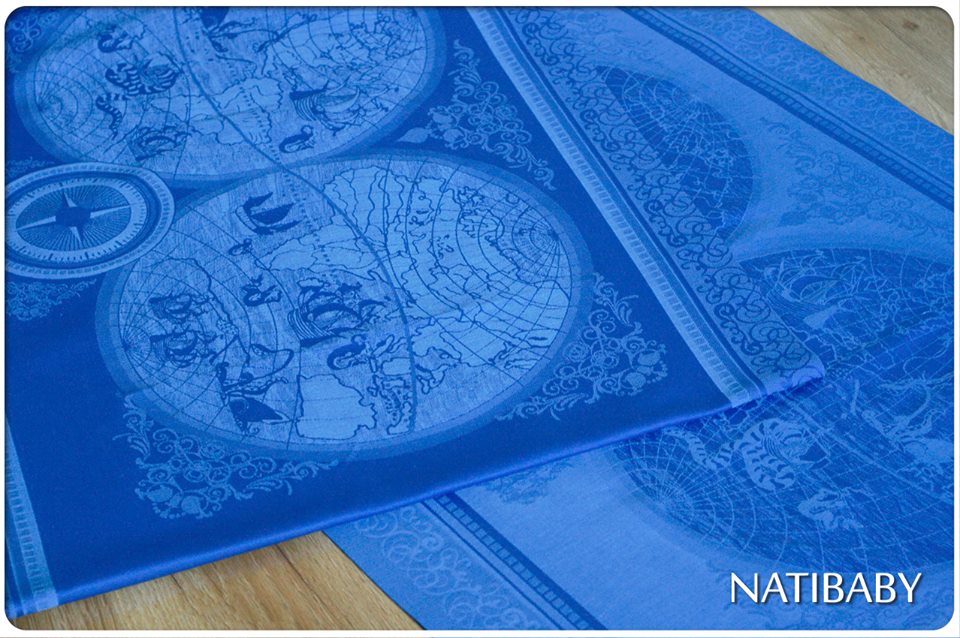 Tragetuch Natibaby Blue Odyssey Linen (Leinen) Image