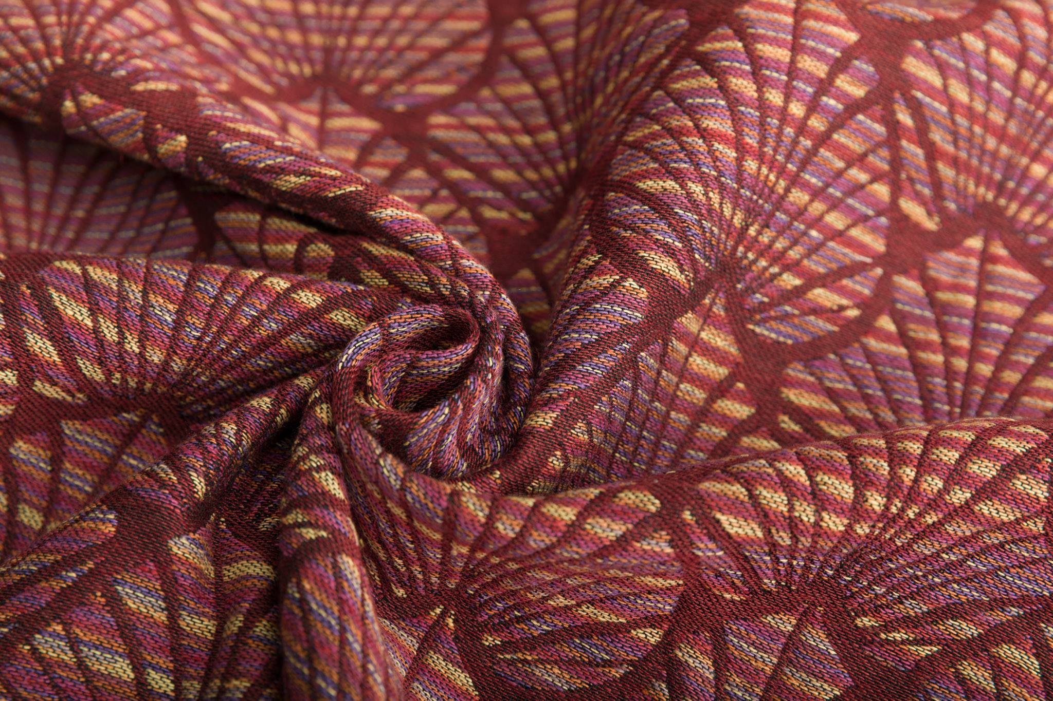 Linuschka Ipomée Ipomee Tierra De Siena Wrap (japanese silk, wool, linen, mulberry silk) Image