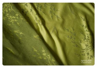 Natibaby SWALLOWS DEEP OLIVE Wrap (hemp) Image
