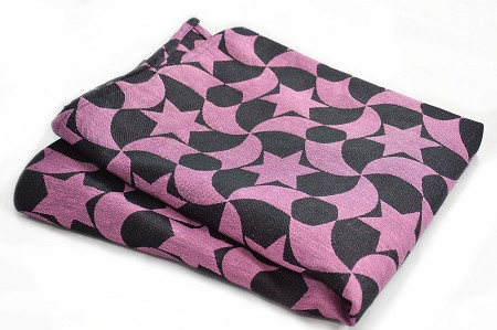Pellicano Baby Alhambra Pink and Black Wrap  Image