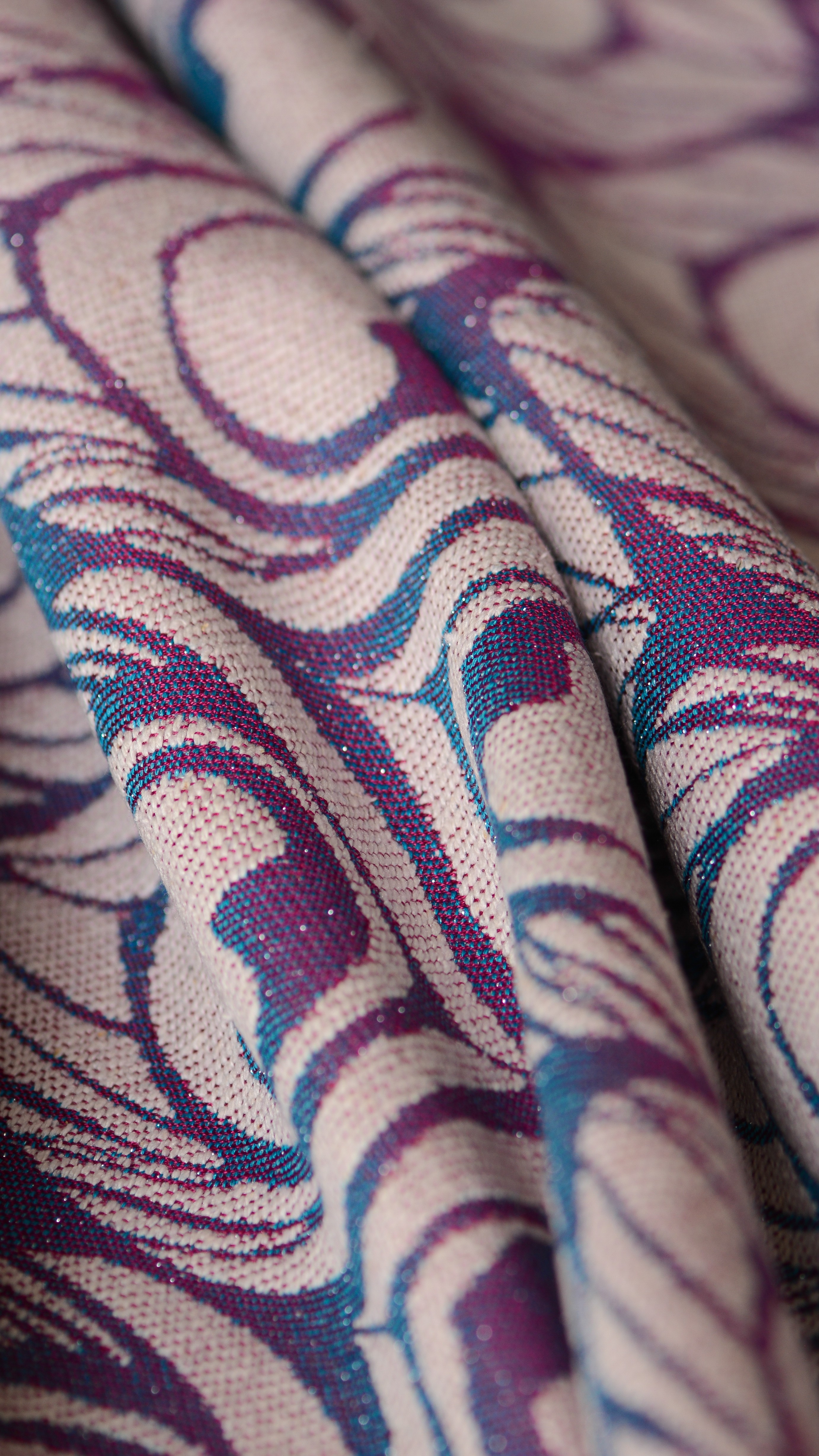 Artipoppe ARGUS BADROULBADOUR Wrap (bourette silk, merino, glitter) Image