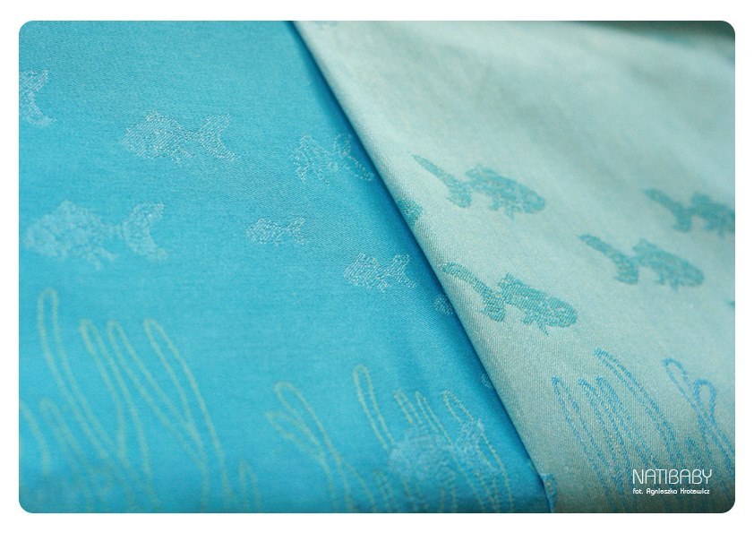 Natibaby Great Barrier Reef Wrap (linen, bamboo viscose) Image