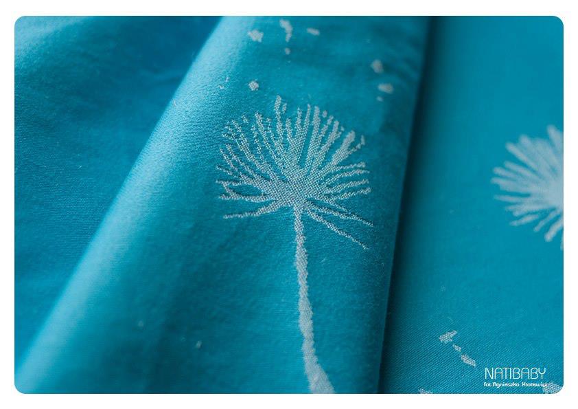 Natibaby Dandelions turquoise Wrap (merino) Image