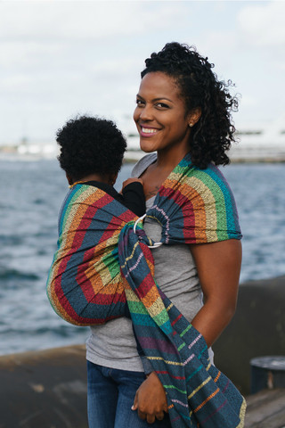 Tragetuch TULA Baby Carriers diamond Imagine Midday  Image