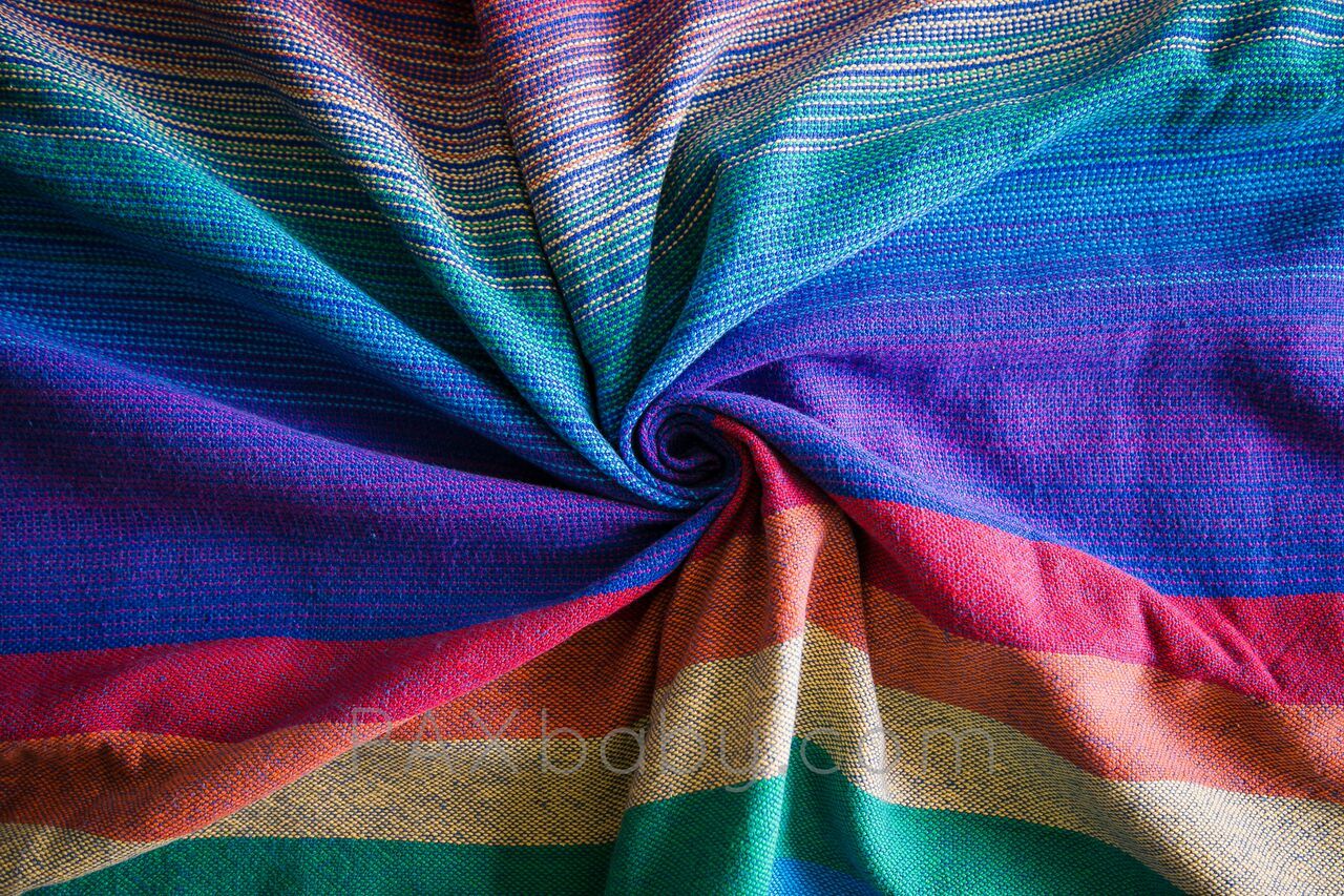 West of the 4th stripe Rainbows for Days Wrap  Image