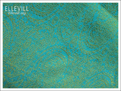 Ellevill Paisley Linger silk Wrap (bamboo, silk) Image
