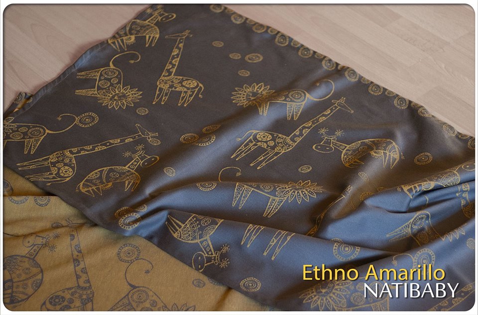 Natibaby ETHNO AMARILLO Wrap (linen) Image