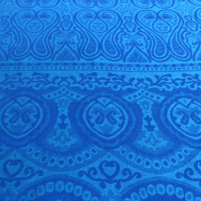 Tragetuch Didymos Ornament kornblumenblau - extra breit  Image