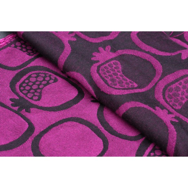 Yaro Slings Pomogranate Pomegranate Cassis-Black Wool Wrap (wool) Image