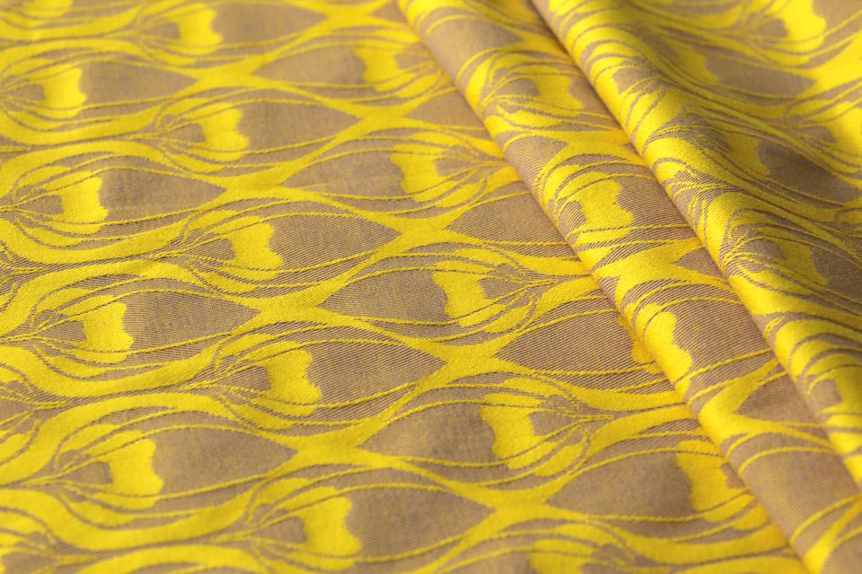 Yaro Slings La Fleur Yellow-Purple Wrap  Image