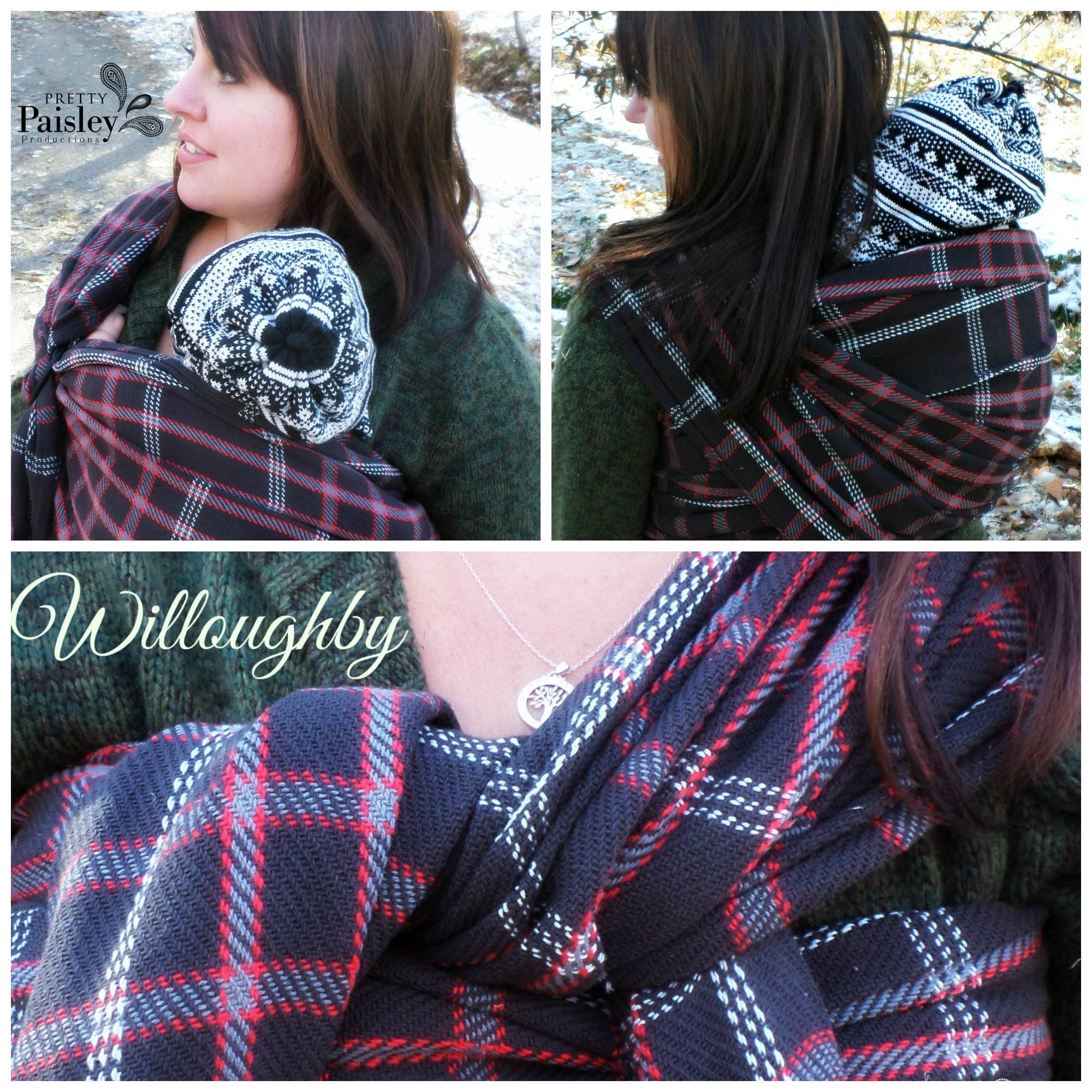 Pretty Paisley Production checkered WILLOUGHBY Wrap  Image