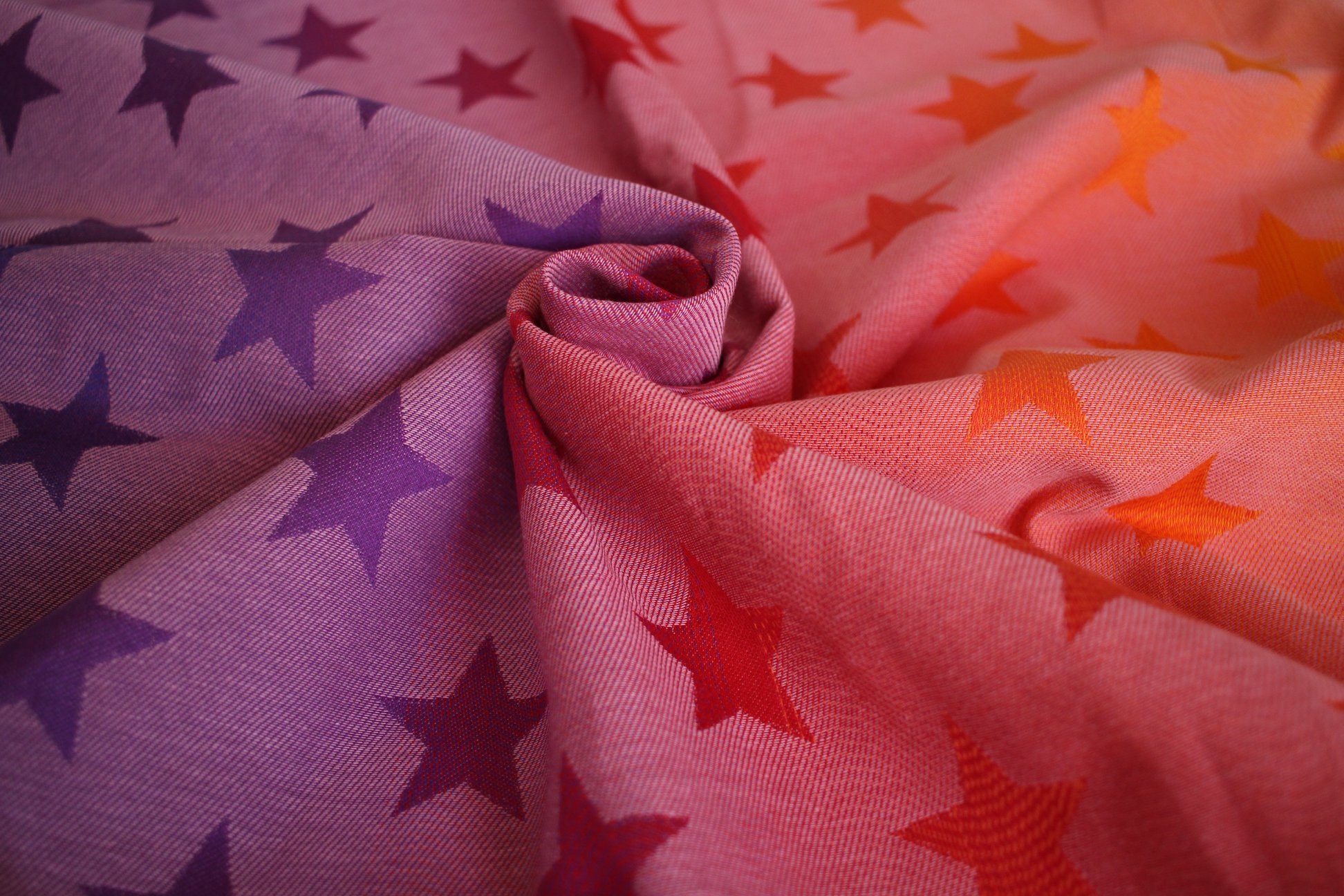 Yaro Slings Stars Fire Grad Pink Wrap  Image