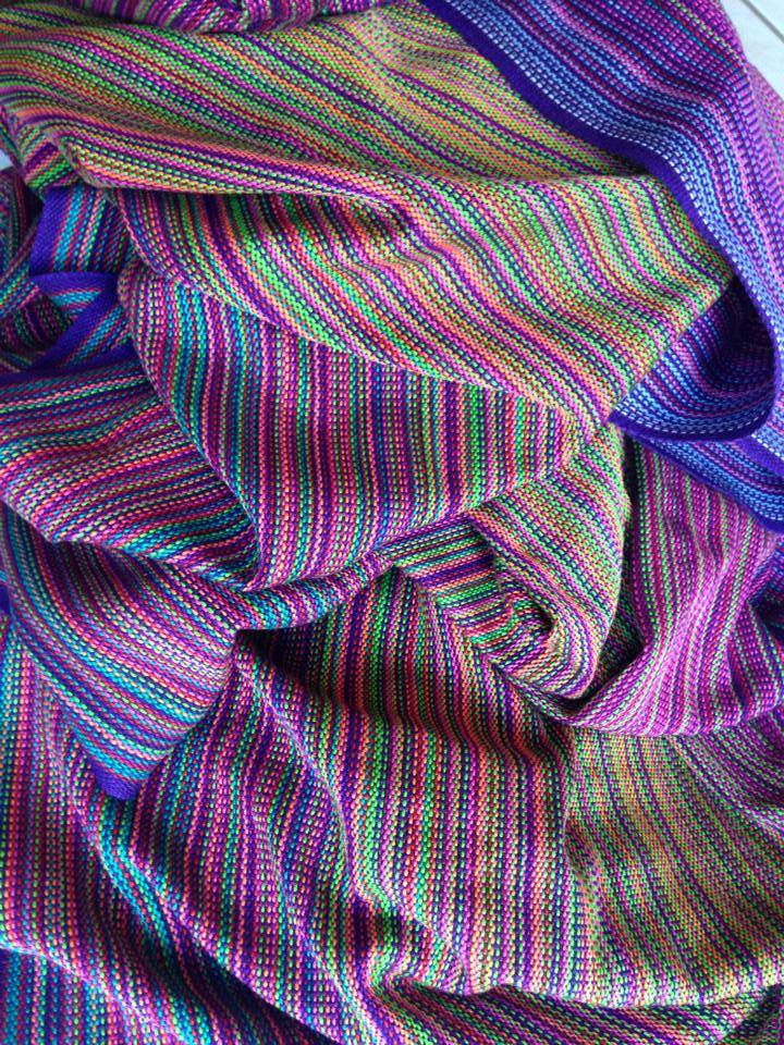 LUZ Handwovens small stripe Jessie's girl Wrap  Image