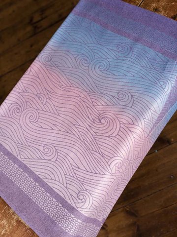 Oscha Kasumi Hazy Dawn Wrap (wild silk, linen) Image