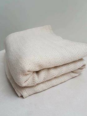 Tragetuch La Haise Weaving rounded herringbone Natural Beauty (tencel, cottolin) Image