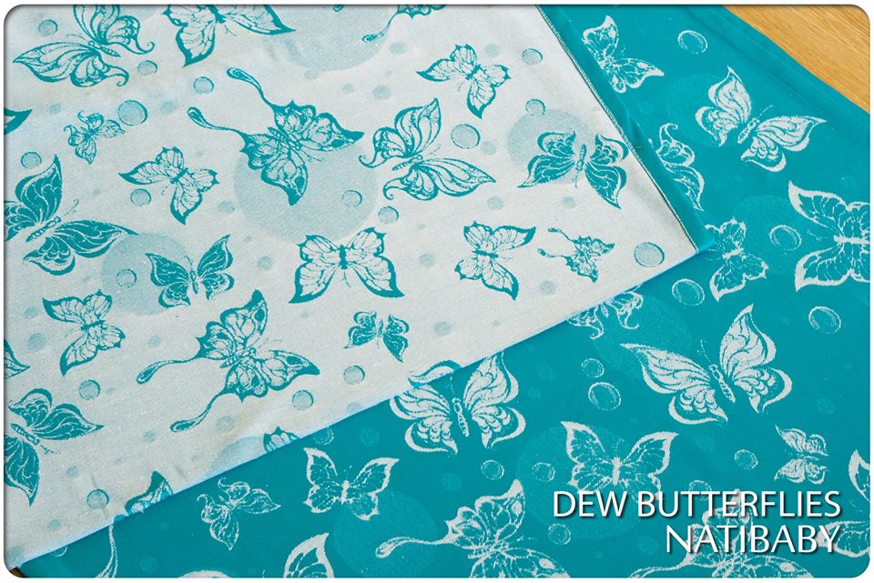 Natibaby DEW BUTTERFLIES Wrap (silk) Image