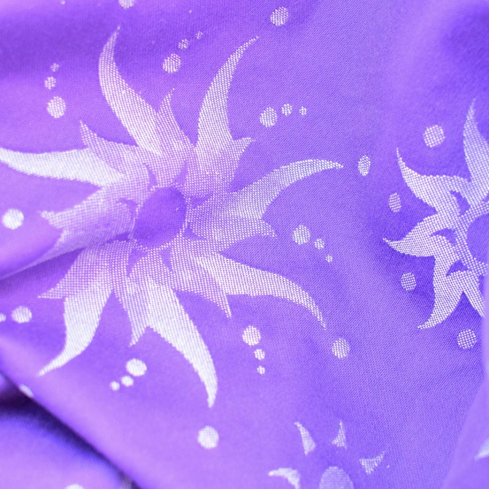 Sestrice Slncia Royal Violet Wrap (merino, silk) Image