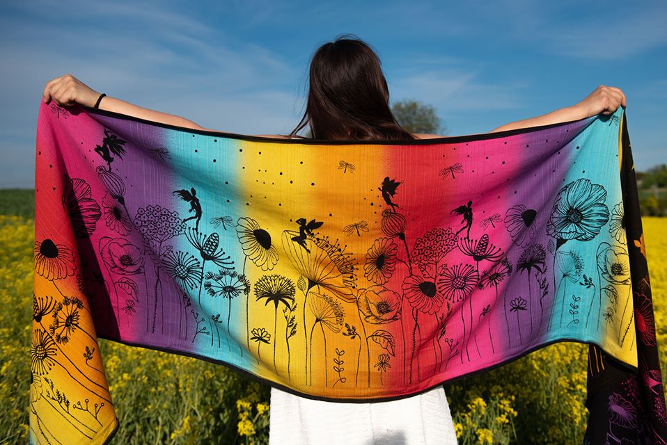 Tragetuch Sari sling Wild Meadow  Image