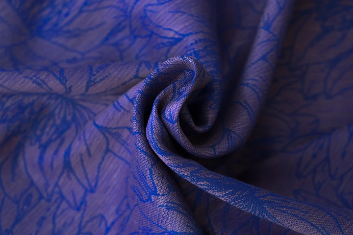 Flora wrap par Dahlia wrap Blossom lilas Wrap (linen) Image