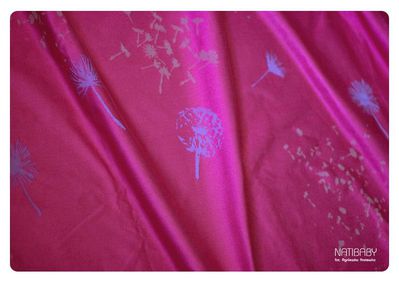 Natibaby Dandelions Shimmer Wrap (bamboo) Image