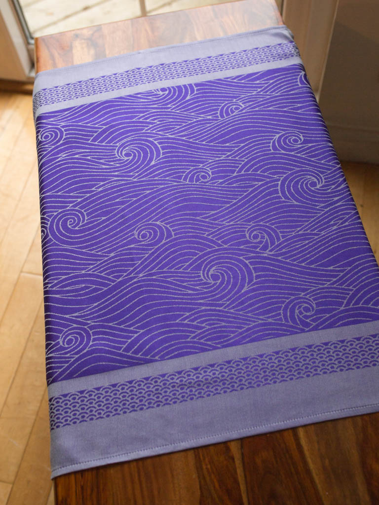 Oscha Kasumi Amethyst Wrap (schappe silk, silk) Image