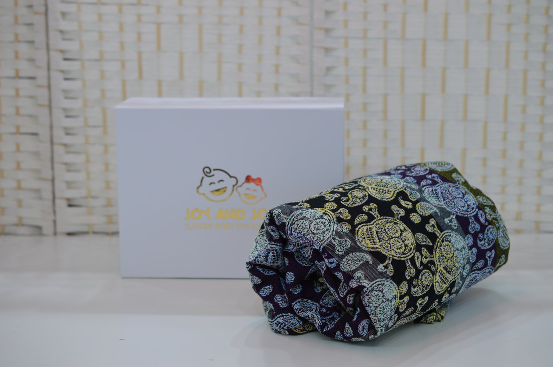 Joy and Joe SMP Mini INVERNESS MINI SKULLS Wrap (tencel, wool) Image
