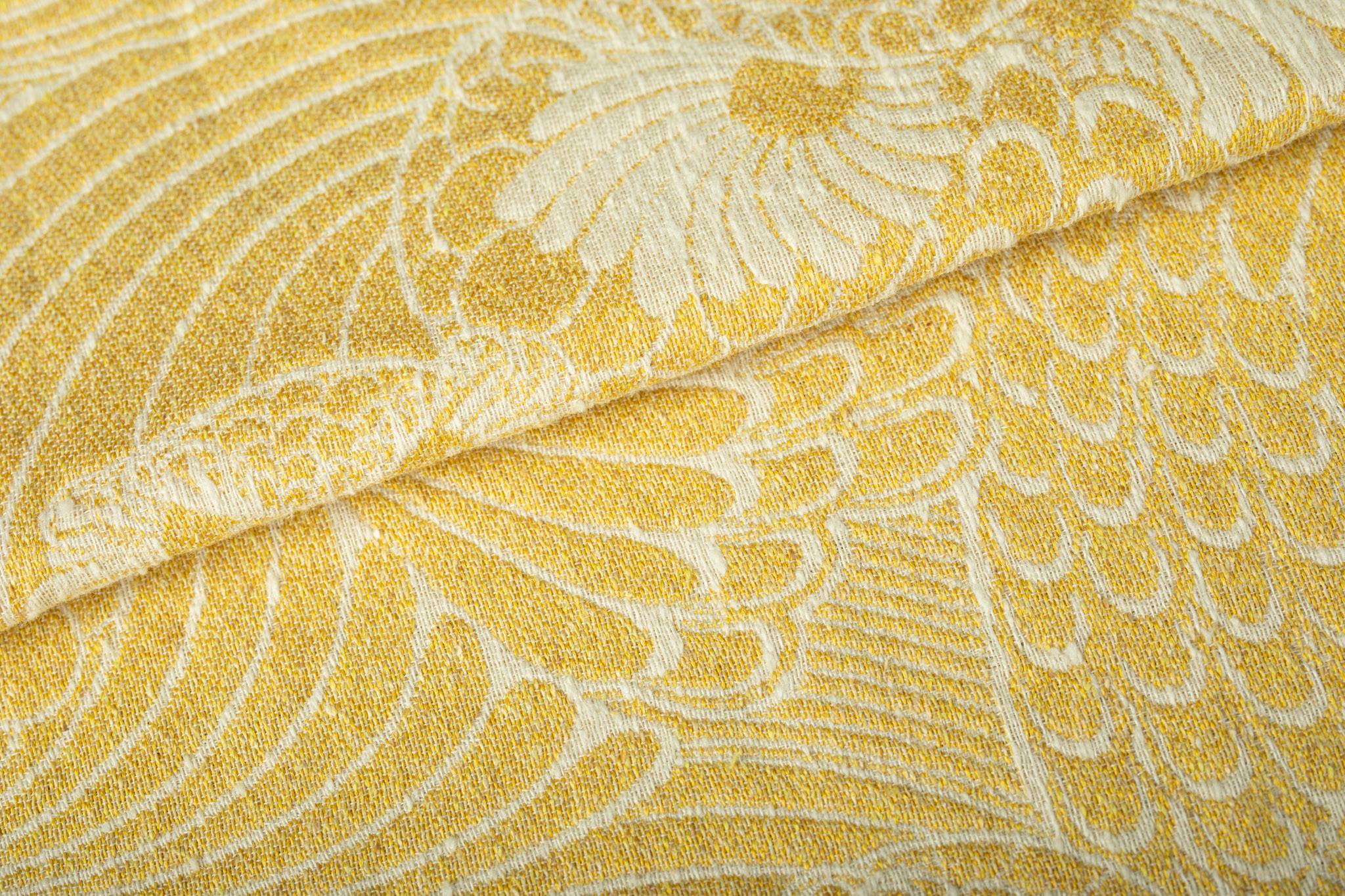 Linuschka Owls Limonade Zitrone (tussah, japanese silk) Image