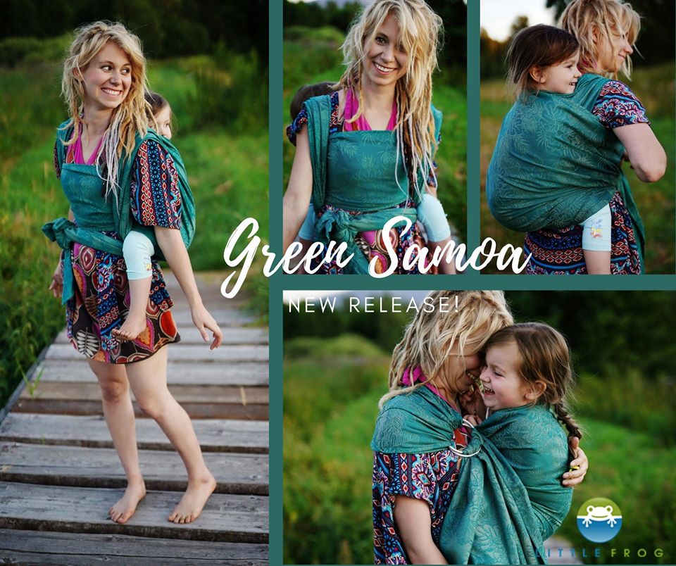 LittleFrog Green Samoa Wrap  Image